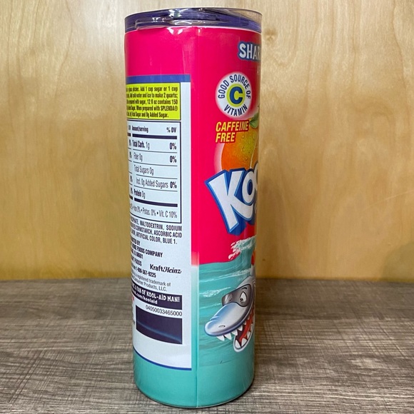 SJB Custom 20oz Stainless Steel Skinny Tumbler and metal straw. 8" x 2 7/8" dia. - Picture 5 of 7